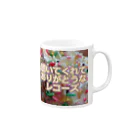 聴いてくれてありがとうなレコーズの新ロゴ Mug :right side of the handle