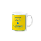 【公式】C.H.P COFFEEオリジナルグッズの『C.H.P COFFEE』ロゴ_03 Mug :right side of the handle