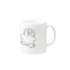 けんとのかわいいぺんぎん Mug :right side of the handle