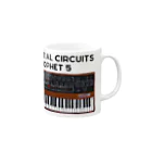 Vintage Synthesizers | aaaaakiiiiiのSequential Circuits Prophet 5 Vintage Synthesizer Mug :right side of the handle