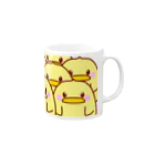 天十里SHOPのひよこがいっぱい Mug :right side of the handle