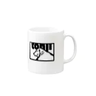 トンビのとんじろご Mug :right side of the handle