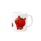 Ally's GoodsのAlly's TOMATO CAT Mug :right side of the handle