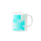 sayumaruのsky Mug :right side of the handle