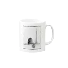 Q spaceのプレゼント Mug :right side of the handle