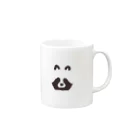 パンタグラフのたぬきが化けてる Mug :right side of the handle