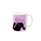 如月 蓮の霧花 澪グッズ②(名前入り①) Mug :right side of the handle