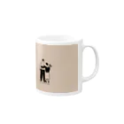 cleafの2人でひとつ Mug :right side of the handle