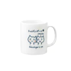 Tshirt4Rikokeiのシュレディンガーの猫 Mug :right side of the handle