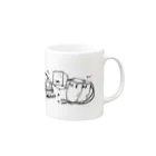 らっきょ(歌モノ打楽器奏者)のがっきとともに Mug :right side of the handle