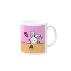 こいうさしょっぷのコイウサマグカップ Mug :right side of the handle