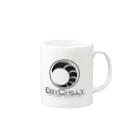 僕は愛媛に行きたいんだのEbyChilly(FLAT) Mug :right side of the handle