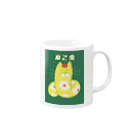 kinoのねこ虫 Mug :right side of the handle