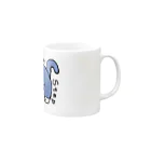 torachan-3の猫　やんのかステップ Mug :right side of the handle