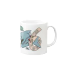 IKUMIの526ロゴ Mug :right side of the handle