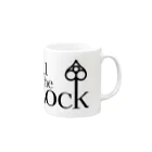 メンチカツ弁当のUru The Lock Mug :right side of the handle