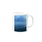 豊風本舗の夏の九十九里浜の浜辺　３ Mug :right side of the handle