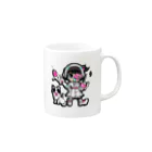 CuteCombatのCuteCombat_nurse(ナース)_ver.001 Mug :right side of the handle