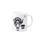 CuteCombatのCuteCombat_nurse(ナース)_ver.002 Mug :right side of the handle