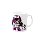 CuteCombatのCuteCombat_nurse(ナース)_ver.003 Mug :right side of the handle