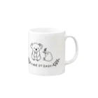 さよのコアラとキーウィ Mug :right side of the handle