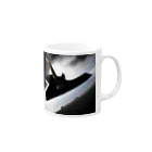 dolphineの空中に浮いてる巨大ギター Mug :right side of the handle