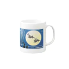 博聞堂SHOPの月を詠んだ歌 Mug :right side of the handle