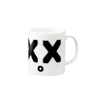 aaaaaのXOX Mug :right side of the handle