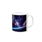 ChromastrAlのStellar Burst ー Dive into the Cosmos like Never Before! Mug :right side of the handle