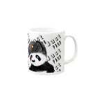 ☭C•ML印刷社｜赤毛龙印刷社☭のJust Panda-kun!オフィスセット(?) マグカップの取っ手の右面