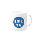 QホビTV!!【鬼滅の刃グッズ】開封・情報のQホビTVロゴ Mug :right side of the handle