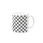 福人ずけの透明感のある Mug :right side of the handle