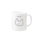 aysig_t1wのネコ Mug :right side of the handle