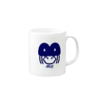 42333cm storeの女の子(アルファベットB ver.) Mug :right side of the handle