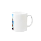 みんなのみすたーさんの Season In The Sun Mug :right side of the handle