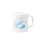 mon shopのレコードプレーヤーのカートリッジデザイン2 Mug :right side of the handle