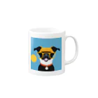 DJ.dogsのDJ.dog dogs1 Mug :right side of the handle