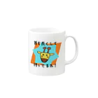 I93'sの待ちきれないキリンくん Mug :right side of the handle