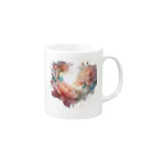 Artistry Blossomsのfantasy Flower Mug :right side of the handle