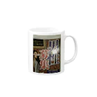 ノビ山本のトヤマンボウSHOPっぷの男性募集中 Mug :right side of the handle