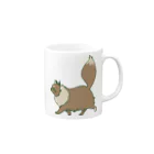 gateau cadeauのアメリカンカールのマフィンちゃん Mug :right side of the handle