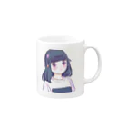 welcome_taroのかわいい女の子 Mug :right side of the handle