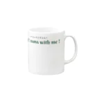 It's a small world_Haggyのコケをコケにするな！ Mug :right side of the handle