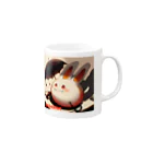 SASARiNS のSASARiNS アンビーくん ハロウィン Mug :right side of the handle