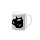 yummy.yummy.の猫マグくん Mug :right side of the handle