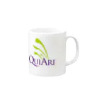 QuiAri  ShopのQuiAri オリジナルロゴ　Swag マグカップの取っ手の右面