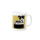 DJ.dogsのDJ.dogs dogs12 Mug :right side of the handle