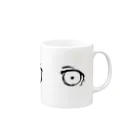 omeoの虚ろなおめめ Mug :right side of the handle