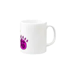 mamiCrazyGirl26の気まぐれ猫ちゃん Mug :right side of the handle