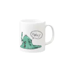 ファイト君協会のドロドロスライムファイト君 Mug :right side of the handle